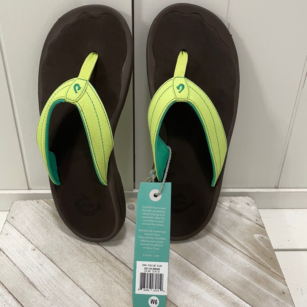 Olukia ‘Ohana Pale Lime/Dark Java